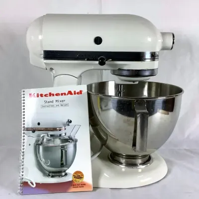 KitchenAid Ultra Power 4.5 Qt. Tilt-Head Stand Mixer - White (Model KSM90BI)