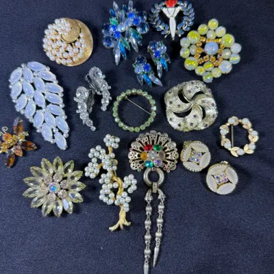 Mid-Century Costume Jewelry #1 - Unmarked 