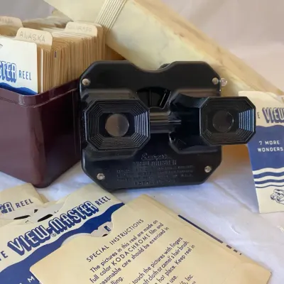 View-Master Set In Box With Reels