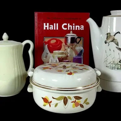 (4) Vintage Hall Kitchenware 