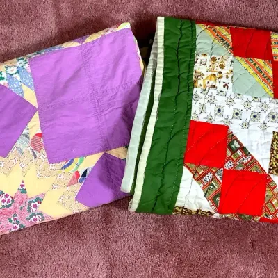(2) Handmade Quilts 