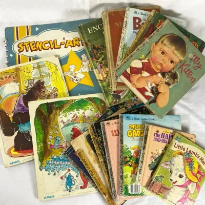 Vintage Children’s Books, 1940-50s-60s