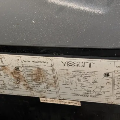 Vissani Model MCWC5ODST Wine Cooler
