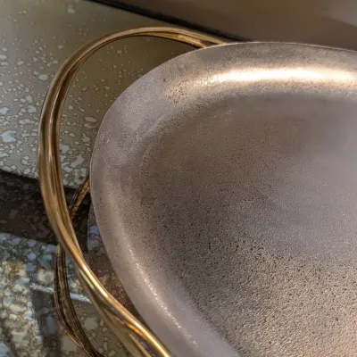Michael Aram Calla Lily Metal Serving Tray