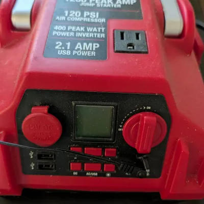 EverStart 1200 Peak Amp Jump Starter