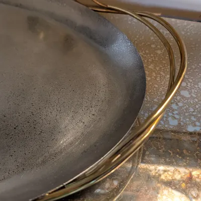Michael Aram Calla Lily Metal Serving Tray