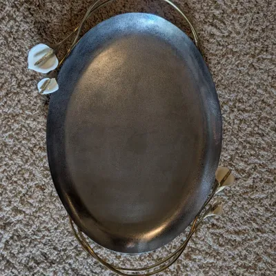 Michael Aram Calla Lily Metal Serving Tray