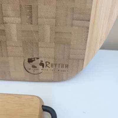 Prodyne Cheese Slicer & Rhyihm Cutting Board