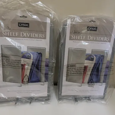 Lynk Vela Closet Shelf Dividers