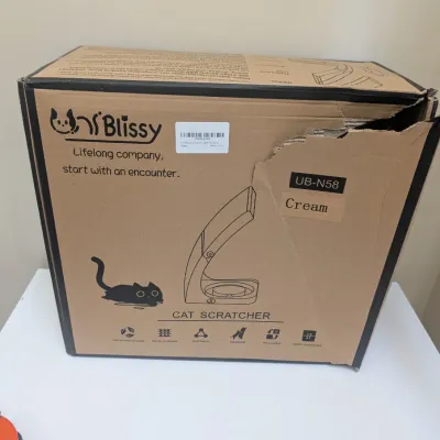 Blissy Cream Cat Scratcher