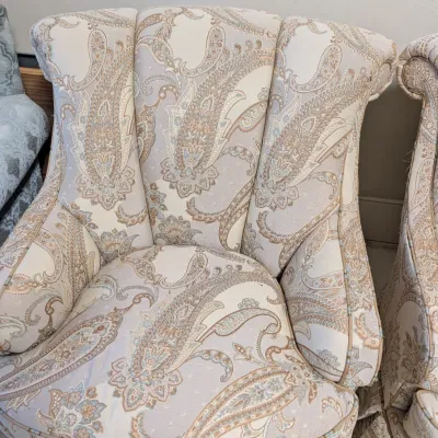 Key City Swivel Fabric Chairs