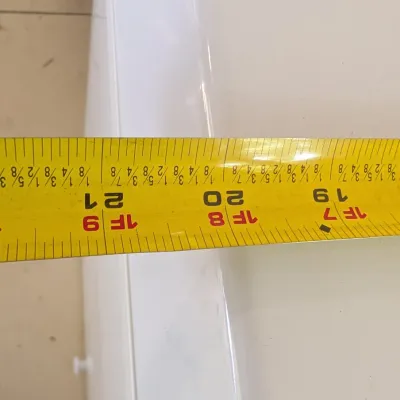 Haier Freezer Approx 28" X 20" X 31 1/2"