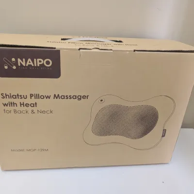 NAIPO Shiatsu Pillow Massager With Heat
