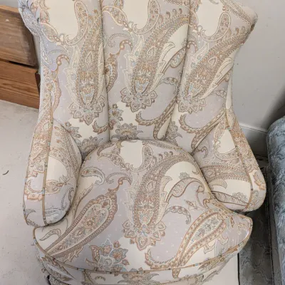 Key City Swivel Fabric Chairs