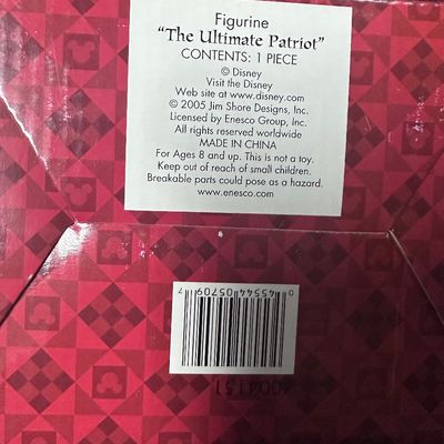 Jim Shore Disney Traditions Mickey The Ultimate Patriot 4004151 NIB 2005