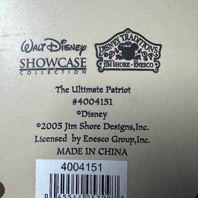 Jim Shore Disney Traditions Mickey The Ultimate Patriot 4004151 NIB 2005