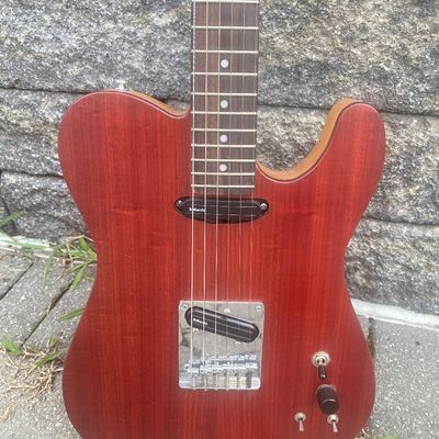 Custom B.A. Williams Telecaster – Purpleheart Top, Mighty Mite Licensed Neck, Dual DiMarzio Pickups + Case