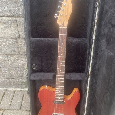 Custom B.A. Williams Telecaster – Purpleheart Top, Mighty Mite Licensed Neck, Dual DiMarzio Pickups + Case