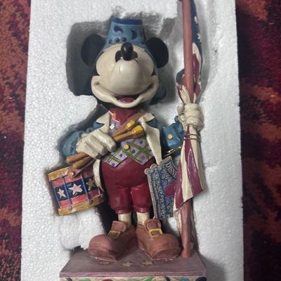 Jim Shore Disney Traditions Mickey The Ultimate Patriot 4004151 NIB 2005