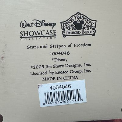 Jim Shore Disney Traditions Goofy Stars and Stripes of Freedom 4004046 NIB 2005