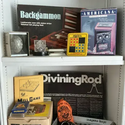 Vintage Games And Puzzles