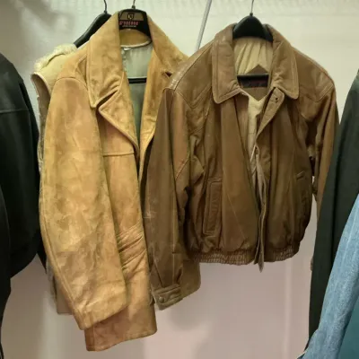 McGregor Suede Trench & Mirage Leather Bomber Jackets