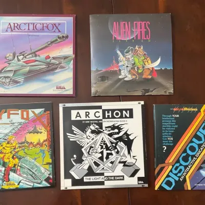 Electronic Games for Amiga (Lot Of 5 - Sci-fi Theme)