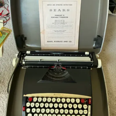Sears Forecast 12 Portable Typewriter