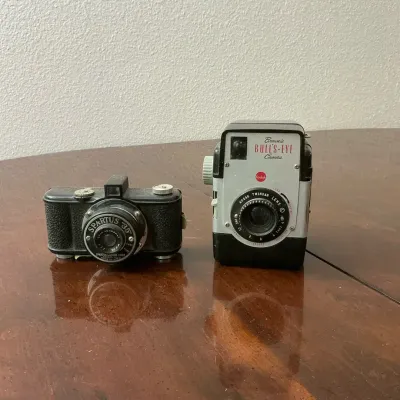 Kodak Brownie Bulls Eye & Spartus 35