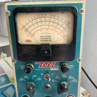 EICO Model 221 Vacuum Tube Voltmeter