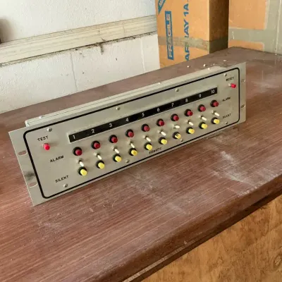Sigmatic 10- Channel Alarm Annunciator Or Relay Control Panel #1