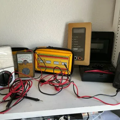 Radio Shack, Micronta, BK Precision, Sears Multimeters & Easy Bb Model 770 Tester