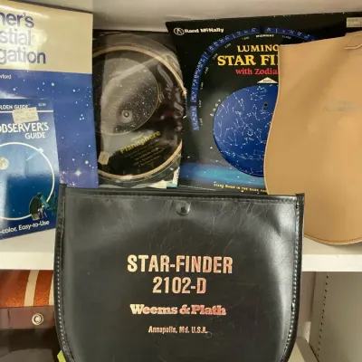 Celestial Navigation Books & Weeks & Plath Star-Finder 2102-D