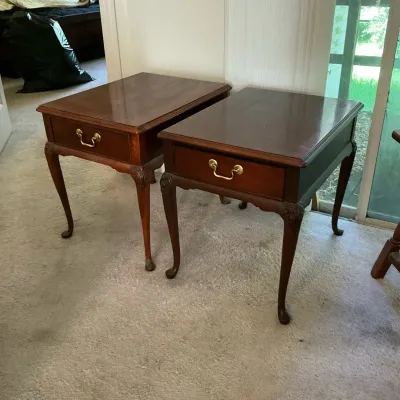 Thomasville Matching Side Tables 