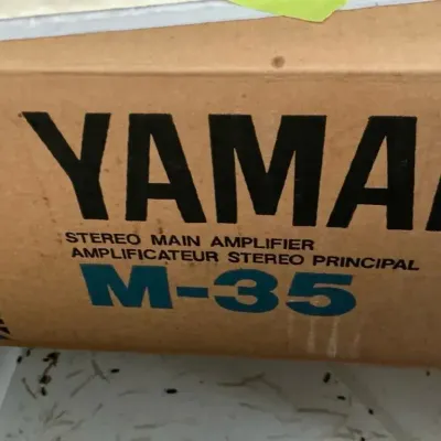 Yamaha Stereo Main Amplifier Stereo Principal M-35