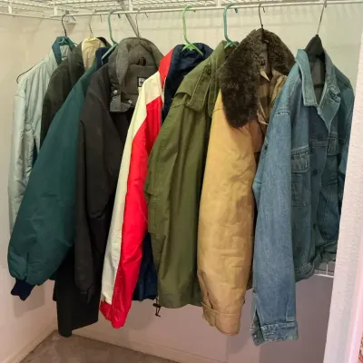 Mens Jackets - Wrangler, Woolrich, Ski Suit