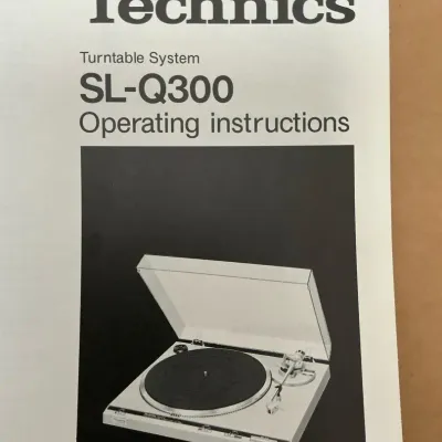 Technics SL-Q300 Quartz Direct Drive Automatic Turntable System
