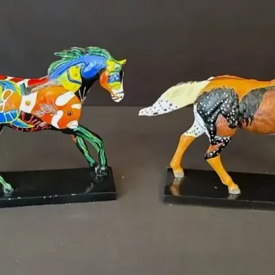 The Trail of Painted Ponies - by Lori Musil 