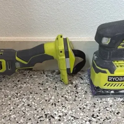Ryobi Sander & Oscillating tool - does NOT come with battery 