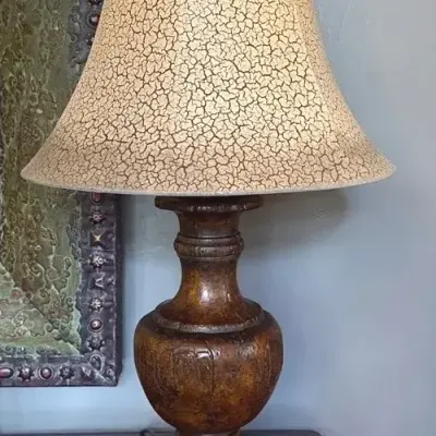 Rustic Table lamp - Lot 2 