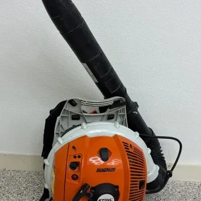Stihl BR 600 Magnum gas-powered backpack leaf blower with a 64.8cc engine