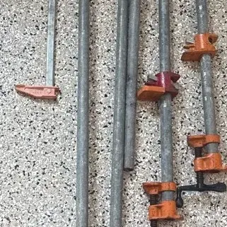 Pony pipe clamps
