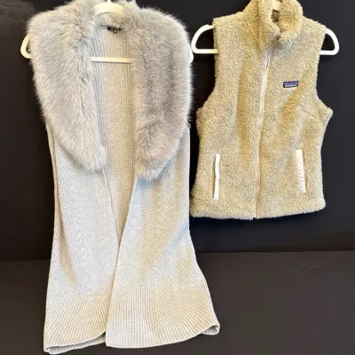 Women’s Talbots and Patagonia vests - Size SMALL 