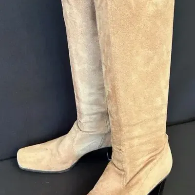 Franco Sarto Knee-high Women’s Suede Boots - Size  7
