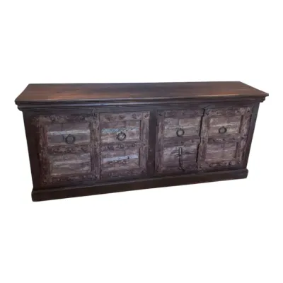 Rustic Reclaimed Sideboard purchased at Catrina's in Boerne **WITH RESERVE**
*Contents Not Included*