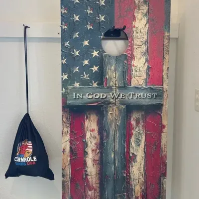 Yard Cornhole Set with bags  