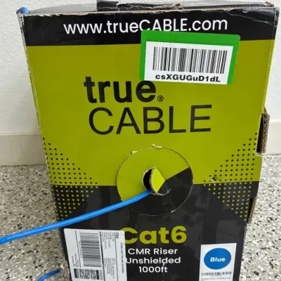 True Cable CMR Riser Unshielded Cable
