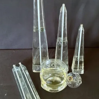 Firelight Glass Oil Candles