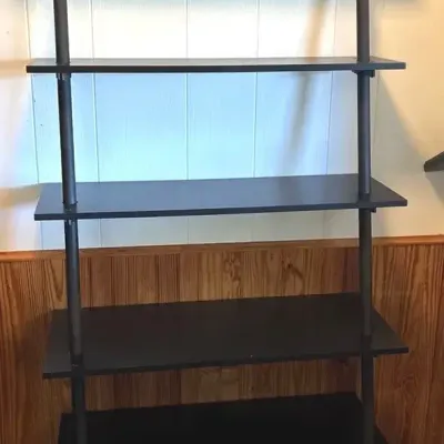 5-tier Industrial Ladder Bookcase