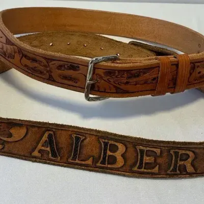 Pair of Leather Belts 